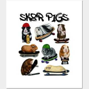 Sk8r Pigs Posters and Art